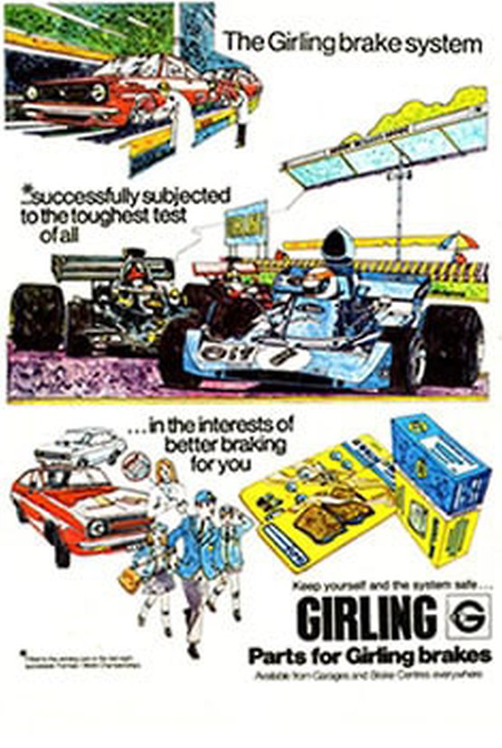 Lukas Girling Brakes Poster 