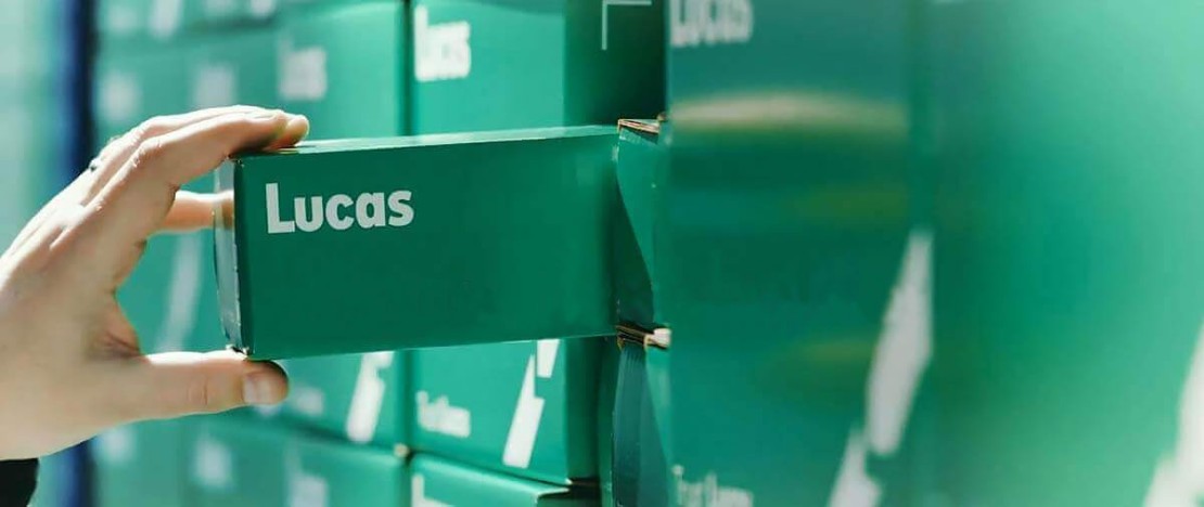 Lucas Box Rack Lucas. Every box tells a story. Lucas Automotive. | LUCAS Automotive